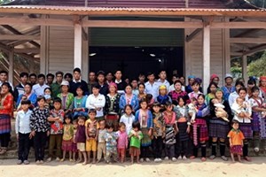 GP.Hưng Hóa - Giáo xứ Mường Nhé: Thánh lễ ban Bí tích Khai tâm Kitô giáo cho 56 anh chị em dự tòng